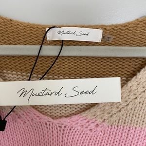 Mustard Seed Sweaters - Vneck Wool Sweater Mustard Seed Sweaters - Vneck Wool Sweater